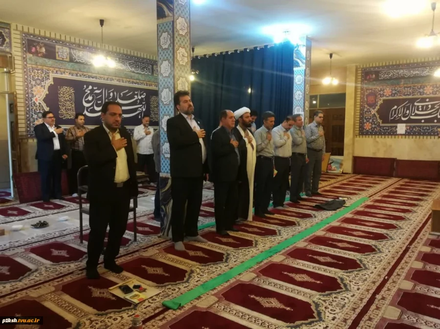 برگزاری مراسم اربعین شهادت رئیس جمهور و همراهان ایشان در دانشگاه ملی مهارت واحد استان کرمانشاه 5