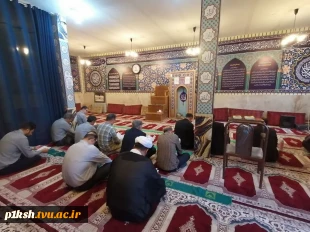 برگزاری مراسم اربعین شهادت رئیس جمهور و همراهان ایشان در دانشگاه ملی مهارت واحد استان کرمانشاه 6