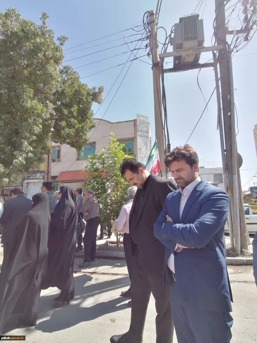 حضور دانشگاهیان دانشگاه ملی مهارت استان کرمانشاه در اجتماع بزرگ مردمی شهید مقاومت 3