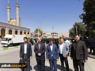 حضور دانشگاهیان دانشگاه ملی مهارت استان کرمانشاه در اجتماع بزرگ مردمی شهید مقاومت 4
