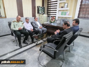 به مناسبت هفته نیروی انتظامی صورت گرفت:
دیدار صمیمانه مسئولین دانشگاه ملی مهارت استان کرمانشاه باریاست و کارکنان کلانتری شماره 26 آزادگان 2