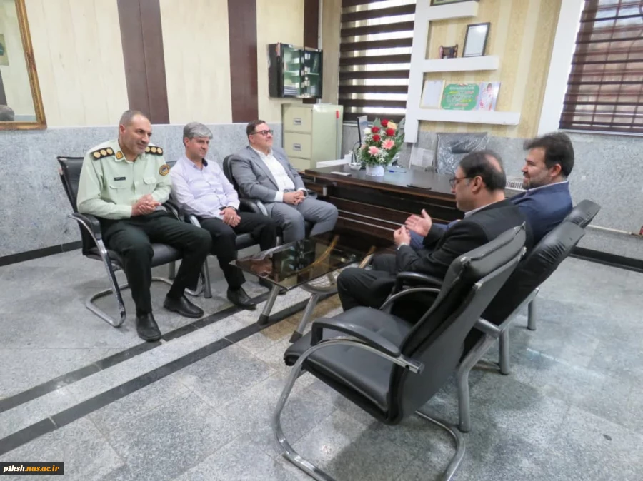 به مناسبت هفته نیروی انتظامی صورت گرفت:
دیدار صمیمانه مسئولین دانشگاه ملی مهارت استان کرمانشاه باریاست و کارکنان کلانتری شماره 26 آزادگان 2