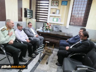به مناسبت هفته نیروی انتظامی صورت گرفت:
دیدار صمیمانه مسئولین دانشگاه ملی مهارت استان کرمانشاه باریاست و کارکنان کلانتری شماره 26 آزادگان 2