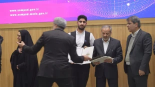 تقدیر از دانشجوی دانشگاه ملی مهارت استان کرمانشاه در جشنواره ملی خوارزمی 2