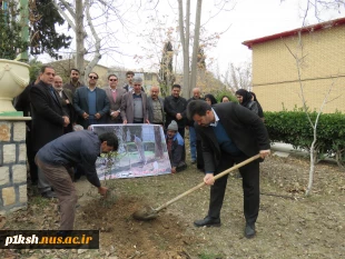 توسط رئیس دانشگاه ملی مهارت استان کرمانشاه انجام شد
کاشت نهال در محوطه دانشگاه ملی مهارت استان 
 4