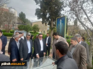 کارکنان و اساتید دانشگاه ملی مهارت واحد استان کرمانشاه سال جدید کاری را با بیعت با آرمانهای شهدا آغاز کردند 10