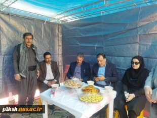 حضور دکتر زمانی و اعضای هیئت رئیسه در غرفه دانشگاه ملی مهارت واحد استان کرمانشاه 3
