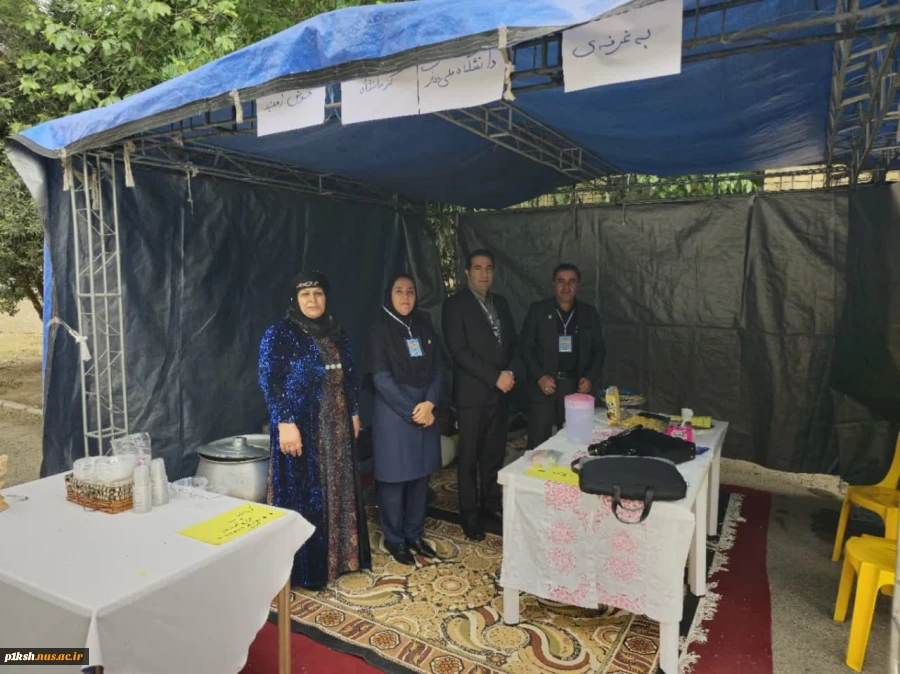 بازدید سرپرست دانشگاه ملی مهارت واحد استان کرمانشاه، از بازارچه دستاوردهای دانشجویی 4