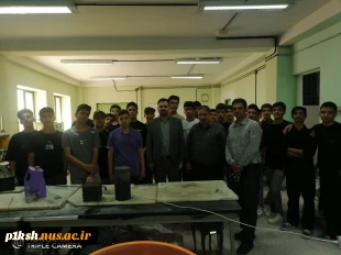 در راستای شناساندن ظرفیت ها ی دانشگاه ملی مهارت و توجه دانش آموزان به ادامه تحصیل دراین دانشگاه صورت پذیرفت: 
بازدید دانش‌آموزان دبیرستان صابرین به مناسبت هفته مشاغل از آموزشکده ملی مهارت پسران شماره یک کرمانشاه 
 2