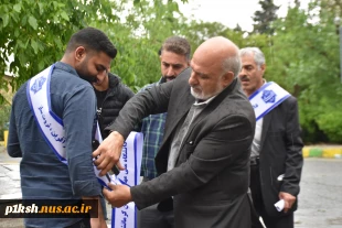حضور پر شور کارکنان، اساتید و دانشجویان دانشگاه ملی مهارت استان کرمانشاه در مراسم استقبال از سفر رئیس جمهور 5