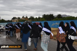 حضور پر شور کارکنان، اساتید و دانشجویان دانشگاه ملی مهارت استان کرمانشاه در مراسم استقبال از سفر رئیس جمهور 7