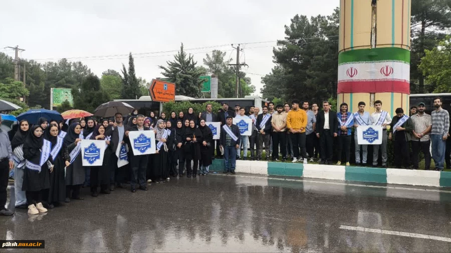حضور پر شور کارکنان، اساتید و دانشجویان دانشگاه ملی مهارت استان کرمانشاه در مراسم استقبال از سفر رئیس جمهور 10