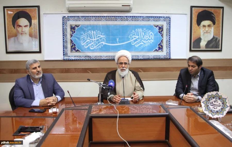 حضور کارکنان و اساتید دانشگاه ملی مهارت واحد استان کرمانشاه در بیت نماینده ولی فقیه و امام جمعه کرمانشاه 14
