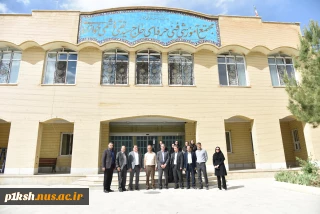 بازدید ریاست دانشگاه ملی مهارت و هیئت همراه از آموزشکده دختران خوانسار
