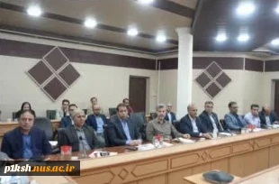 حضور دکتر ابراهیمی سرپرست دانشگاه ملی مهارت استان در اولین جلسه پیگیری پروژه های سفر ریاست جمهوری به استان 2