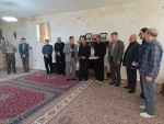 حضور مسئولین دانشگاه ملی مهارت استان کرمانشاه در منزل شهید سروان پاسدار احسان محمدی طهنه دانش آموخته دانشگاه ملی مهارت استان 3