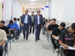 بازدید رئیس دانشگاه ملی مهارت استان کرمانشاه از حوزه برگزاری آزمون پایان نیسمال 2