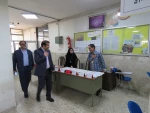 بازدید رئیس دانشگاه ملی مهارت استان کرمانشاه از حوزه برگزاری آزمون پایان نیسمال 4