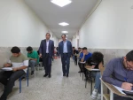 بازدید رئیس دانشگاه ملی مهارت استان کرمانشاه از حوزه برگزاری آزمون پایان نیسمال 6