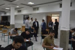 بازدید سرزده ریاست دانشگاه ملی مهارت از حوزه امتحانات پایان ترم دانشکده شهید منتظری مشهد 2