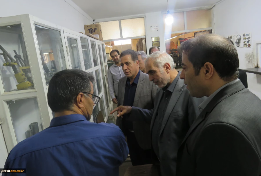 بازدید نماینده محترم مردم شریف کرمانشاه در مجلس شورای اسلامی از دانشگاه ملی مهارت استان کرمانشاه 3