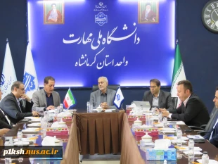 بازدید نماینده محترم مردم شریف کرمانشاه در مجلس شورای اسلامی از دانشگاه ملی مهارت استان کرمانشاه 9
