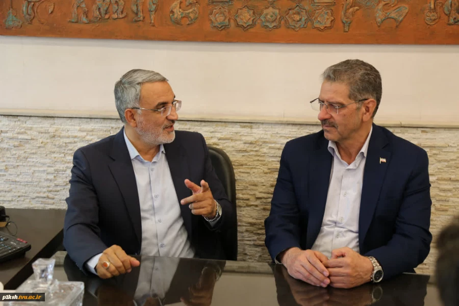 دیدار رئیس دانشگاه ملی مهارت با نماینده مردم شریف کاشان و آران و بیدگل در مجلس شورای اسلامی 2