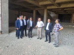 بازدید رئیس دانشگاه ملی مهارت از پروژه در حال ساخت آموزشکده دختران کاشان 2