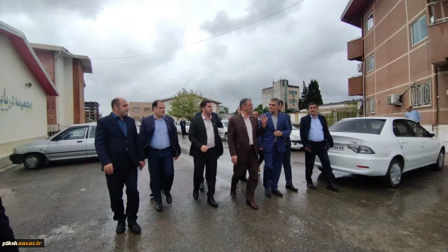 بازدید دکتر زمانی، ریاست دانشگاه ملی مهارت کشور از دانشکده محمودآباد مازندران 2