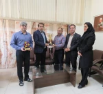 تقدیم کاپ نایب قهرمانی تیم تکواندو دانشجویان پسر به ریاست دانشگاه ملی مهارت استان کرمانشاه 3