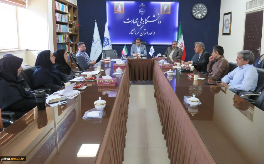 برگزاری شورای پژوهش استانی دانشگاه ملی مهارت استان کرمانشاه 3