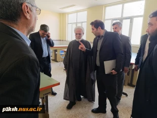 بازدید نماینده، فرماندار و جمعی از مسئولین دستگاه های اجرایی شهرستان کنگاور از پروژه آموزشکده ملی مهارت این شهر 5