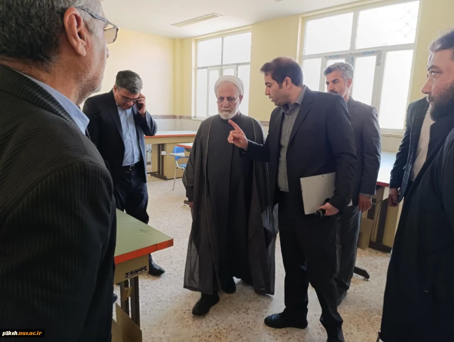 بازدید نماینده، فرماندار و جمعی از مسئولین دستگاه های اجرایی شهرستان کنگاور از پروژه آموزشکده ملی مهارت این شهر 5