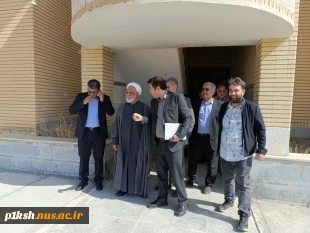 بازدید نماینده، فرماندار و جمعی از مسئولین دستگاه های اجرایی شهرستان کنگاور از پروژه آموزشکده ملی مهارت این شهر 6