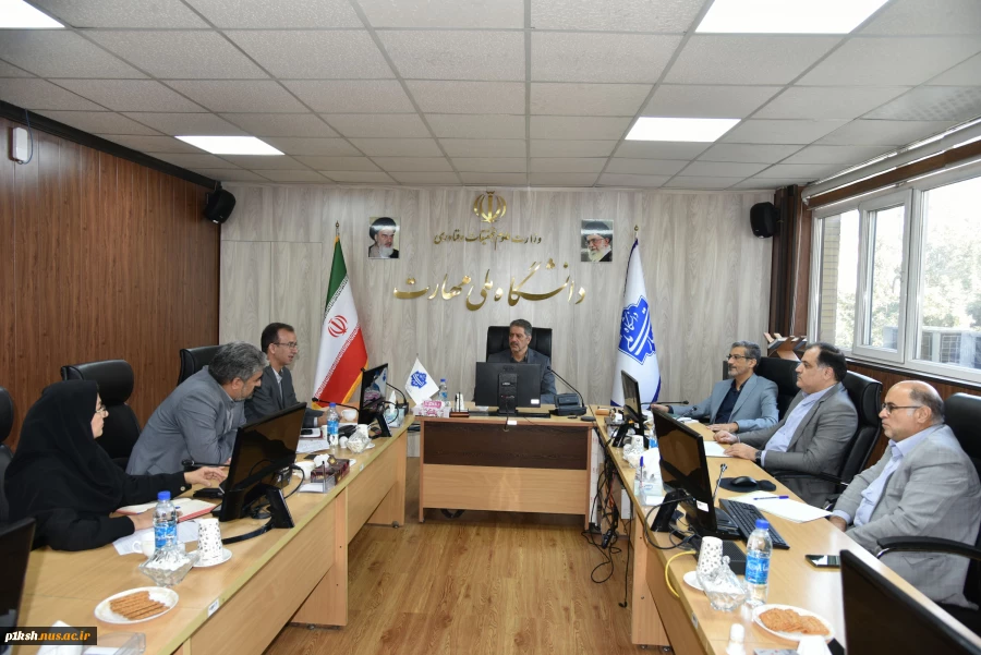 دیدار ریاست دانشگاه ملی مهارت با مدیران منابع انسانی سازمان صدا و سیما 2