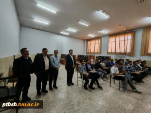 بازدید نظارتی معاونت آموزشی و پژوهشی از آموزشکده پسران شماره یک 2