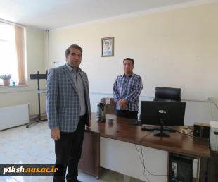 بازدید سر زده ریاست دانشگاه ملی مهارت استان کرمانشاه از قسمت های مختلف آموزشکده پسران شماره یک 5