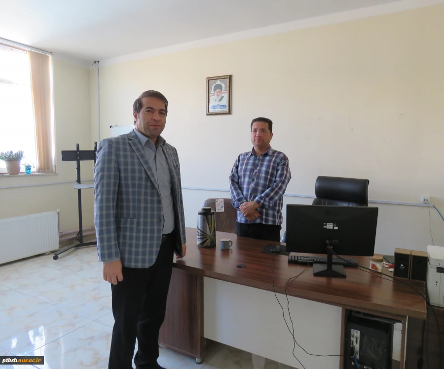 بازدید سر زده ریاست دانشگاه ملی مهارت استان کرمانشاه از قسمت های مختلف آموزشکده پسران شماره یک 5