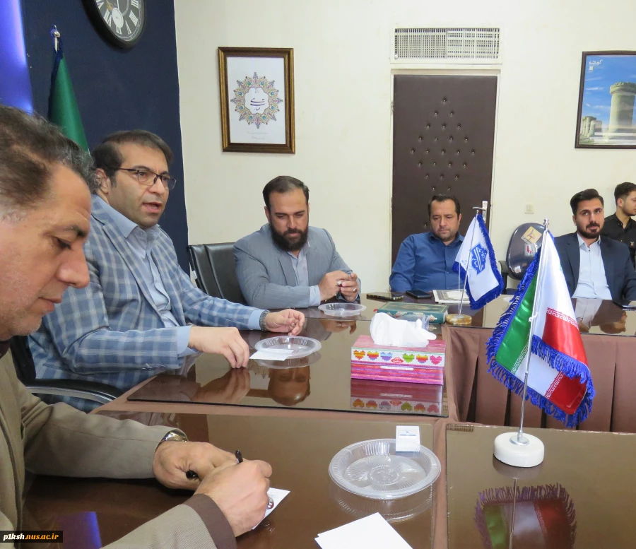 برگزاری مراسم تکریم مسئول پیشین ومعرفی مسئول جدید حوزه بسیج دانشجویی دانشگاه ملی مهارت استان کرمانشاه 8