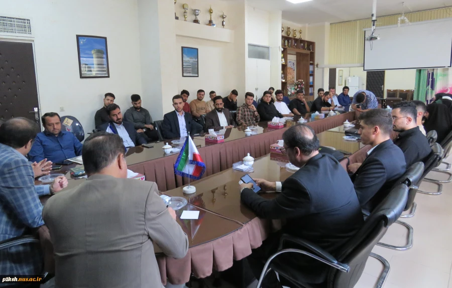 برگزاری مراسم تکریم مسئول پیشین ومعرفی مسئول جدید حوزه بسیج دانشجویی دانشگاه ملی مهارت استان کرمانشاه 9