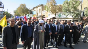 حضور پرشور دانشگاهیان دانشگاه ملی مهارت در راهپیمایی سیزده آبان1404 4