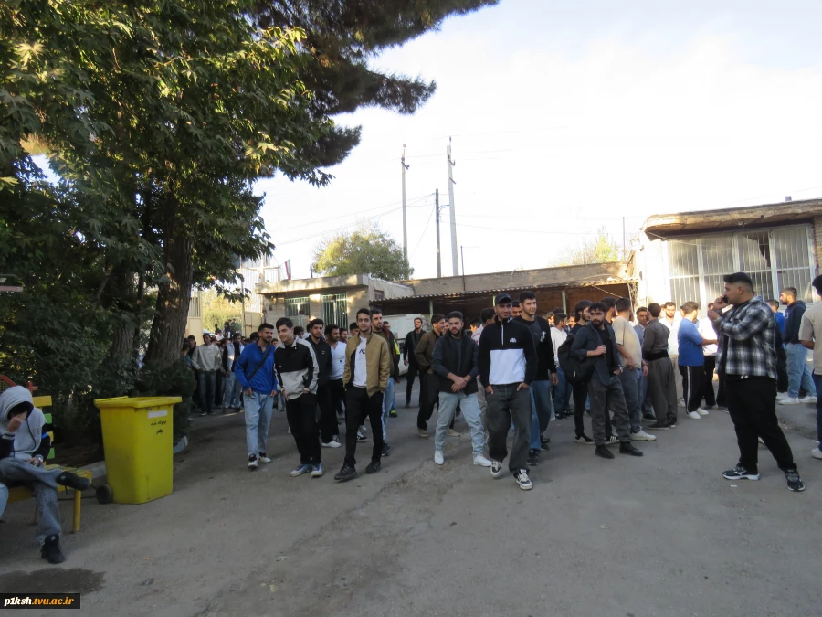 برای اولین بار از زمان تاسیس دانشگاه صورت گرفت:
برگزاری اردو یک روزه و جشن استقبال از دانشجویان نو ورود دانشگاه ملی مهارت استان کرمانشاه 8