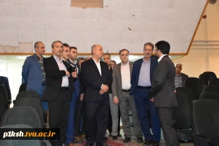 بازدید رئیس دانشگاه ملی مهارت از آموزشکده پسران لاهیجان