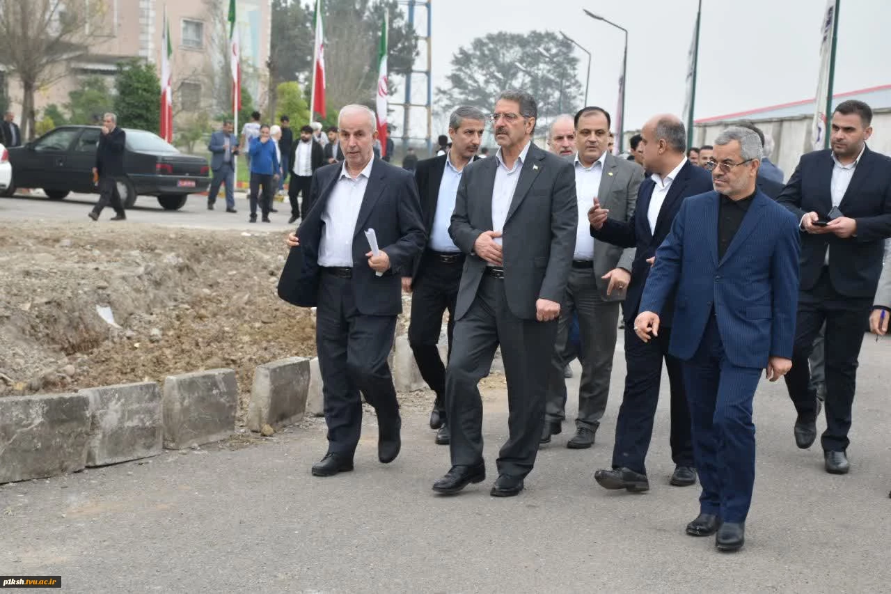 بازدید رئیس دانشگاه ملی مهارت از آموزشکده شهید چمران رشت