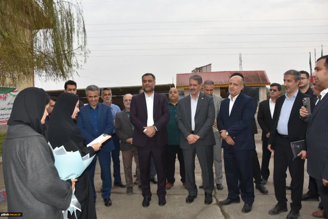 بازدید رئیس دانشگاه ملی مهارت از دانشکده صومعه سرا