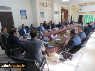 مراسم تکریم و معارفه معاونین سابق و جدید آموزشی پژوهشی دانشگاه ملی مهارت استان 5