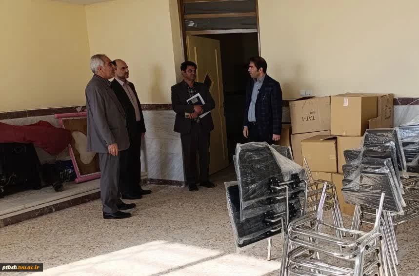 بازدید ریاست دانشگاه ملی مهارت استان و ریاست مرکز ناتک از آموزشکده پسران کنگاور