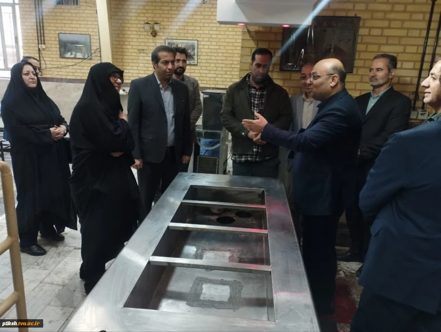 بازدید جمعی از مسئولین سازمان مرکزی از آموزشکده های ملی مهارت کرمانشاه 5