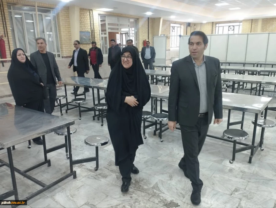 بازدید جمعی از مسئولین سازمان مرکزی از آموزشکده های ملی مهارت کرمانشاه 6