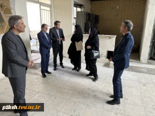 بازدید جمعی از مسئولین سازمان مرکزی از آموزشکده های ملی مهارت کرمانشاه 7